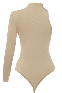 Cutout One Long Sleeve Bodysuit