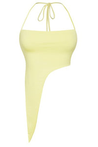 Amarillo Halter Crop Top