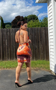 After Hours Metallic Dress