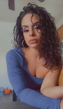 Load image into Gallery viewer, One Shoulder Long Sleeve Ribbed Crop Top - Royal Blue
