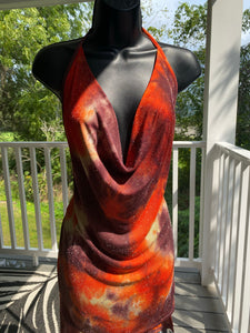 After Hours Metallic Dress
