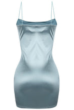 Load image into Gallery viewer, Satin Mini Bodycon Dress
